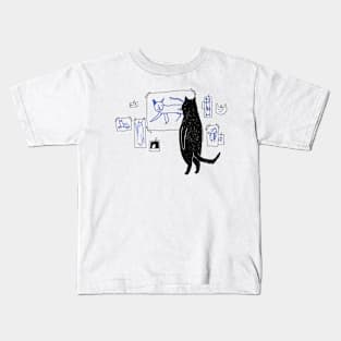 Cat gallery Kids T-Shirt